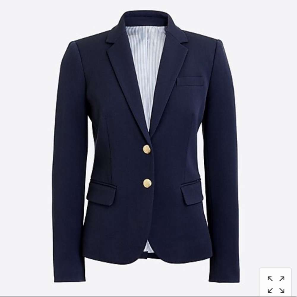 Jcrew Navy Schoolboy Blazer